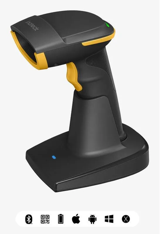 Scanner cod de bare inateck 54 black [BCST-54_black]