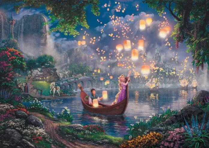 Puzzle Schmidt Spiele Puzzle Disney Rapunzel 1000 - 59480
