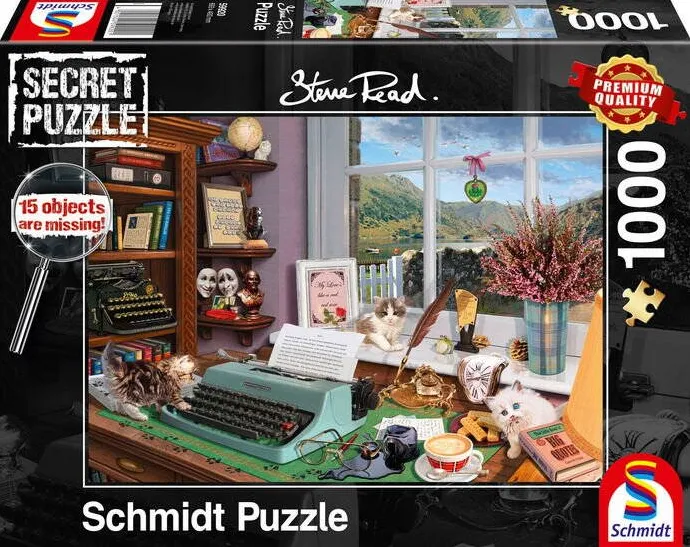 Puzzle Schmidt Spiele Puzzle Steve Read: At the Desk (Secret Puzzle)