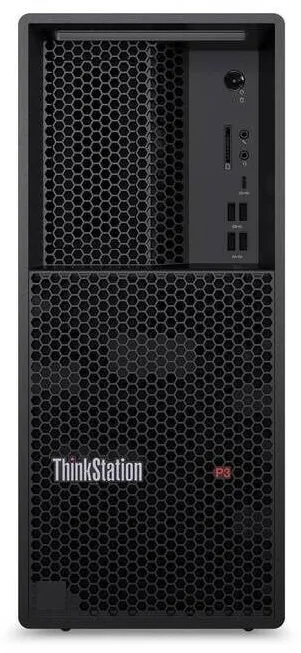 Sistem desktop Lenovo ThinkStation P3, Intel Core Ultra 7, 64GB, 1TB SSD, RTX 2000 Ada, Black