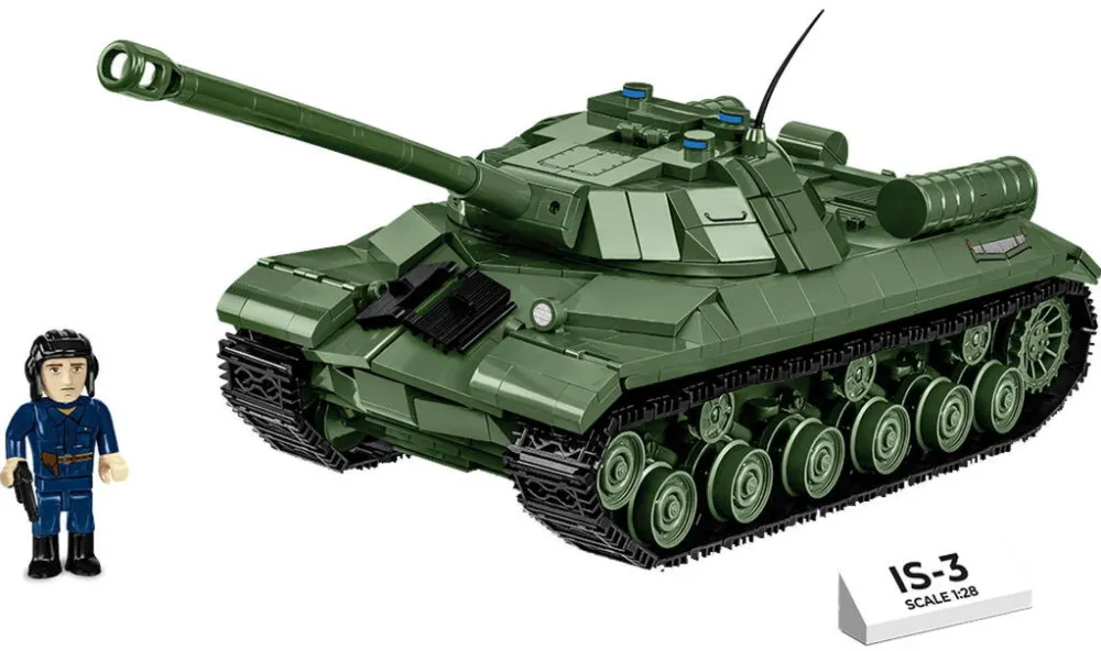 Cobi IS-3 Soviet Heavy Tank, construction toy scale 1:28