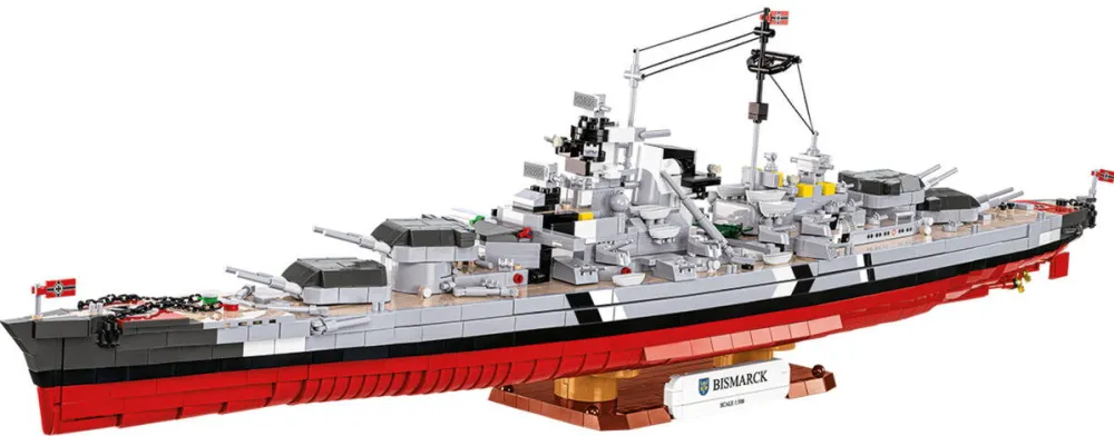 Jucarie creativa Cobi Battleship Bismarck (1:300 scale)