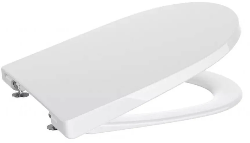 Roca Capac WC Ona A801E22001, SoftClose, compact, plastic, Alb