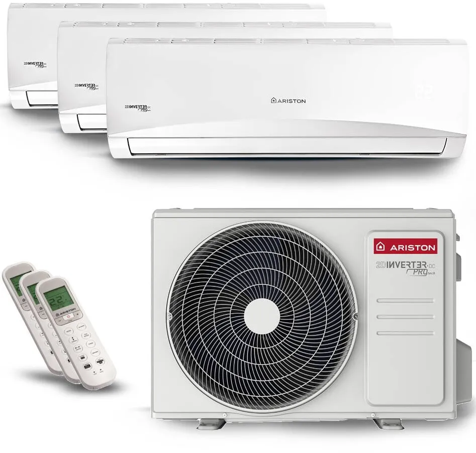 ARISTON Aparat de aer conditionat multisplit Ariston 2 x 9000 BTU, 1 x 12000 BTU, Prios 80 Trial XD0