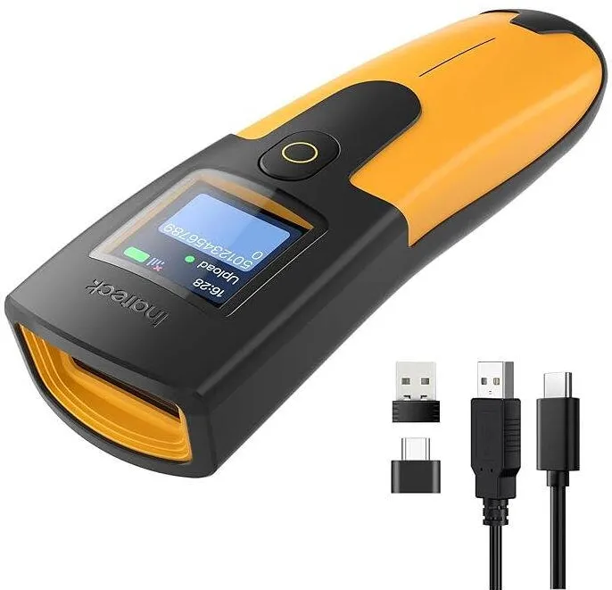 Scanner cod de bare inateck 48 black [BCST-48_black]