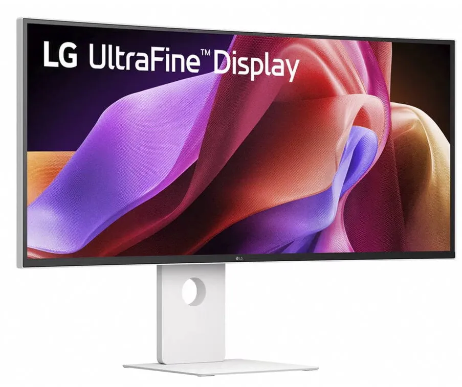 Monitor LG LG Electronics UltraWide 40U990A-W (100.9 cm (40 inches), white/black, 5K2K, Nano-IPS-Black, Curved, Thunderbolt 5, HDMI, DP, USB-C, 120Hz panel)