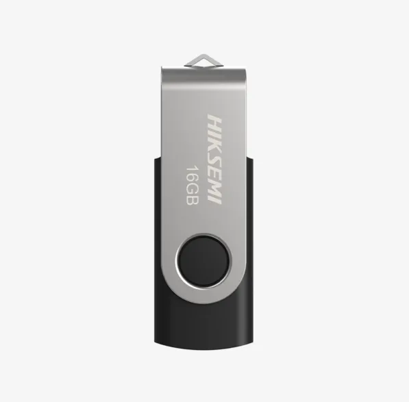 Memorie USB Hiksemi 3.0, 16 GB, capac metalic, carcasa plastic, negru, "HS-USB-M200S/16G/U3"