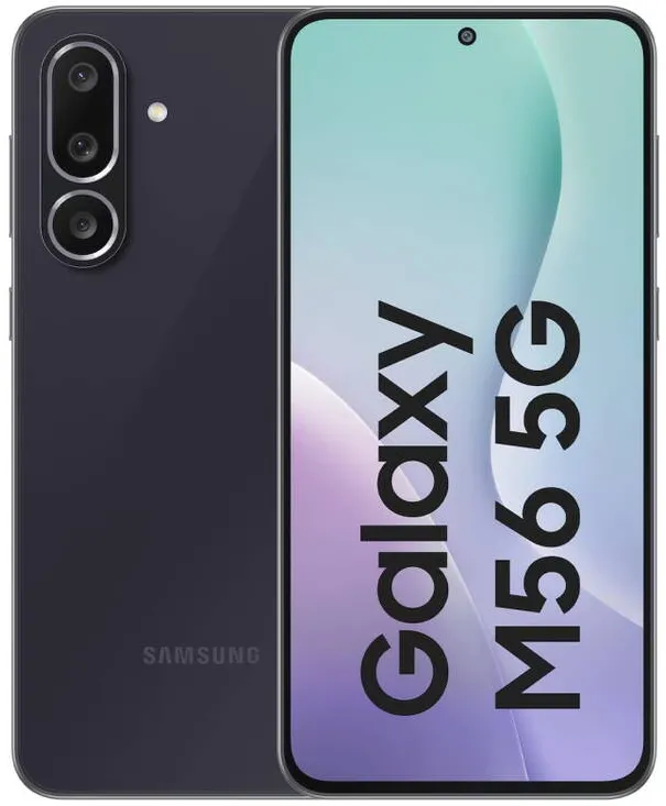 Smartphone Samsung Galaxy M56, 256GB, 8GB RAM, 5G, Dual Sim, negru