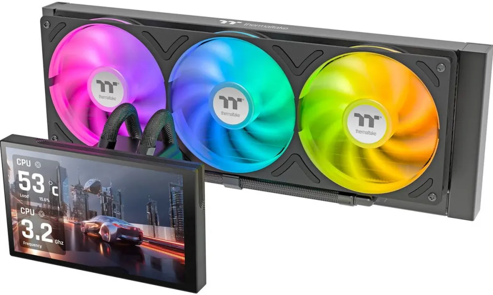 Cooler Thermaltake ST360 Ultra (black, 7" IPS LCD)
