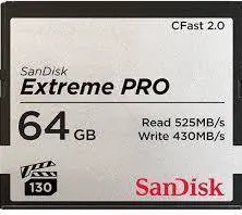 Card de Memorie SanDisk karta Compact Flash EXTREME PRO 2.0 128 GB 525MB/s VPG130