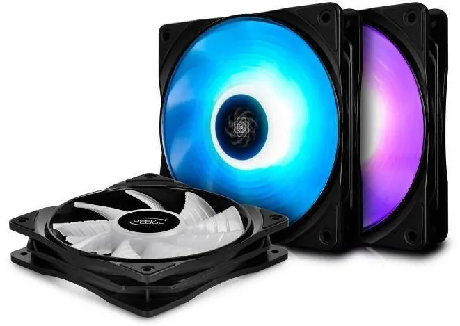Deepcool Ventilator RF120 120mm RGB LED three fan pack