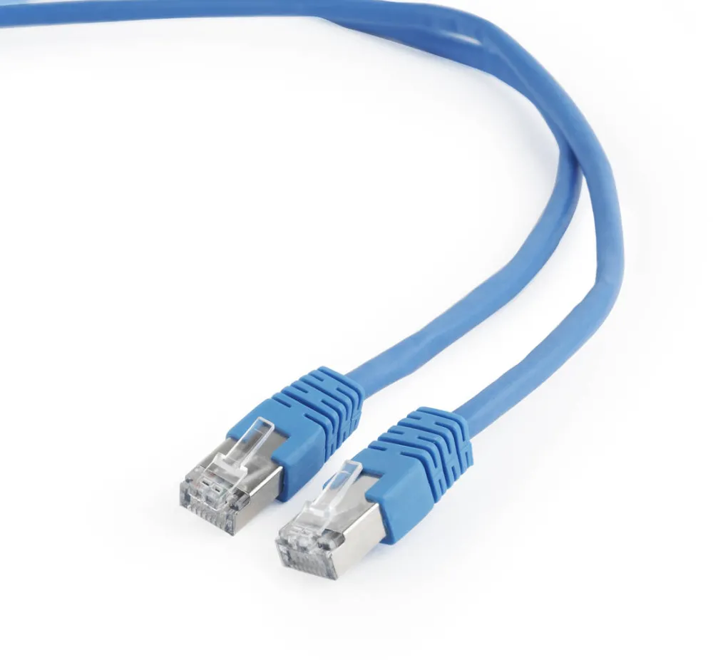 Cablu Gembird Gembird patchcord RJ45, cat. 6, FTP, 1m, blue