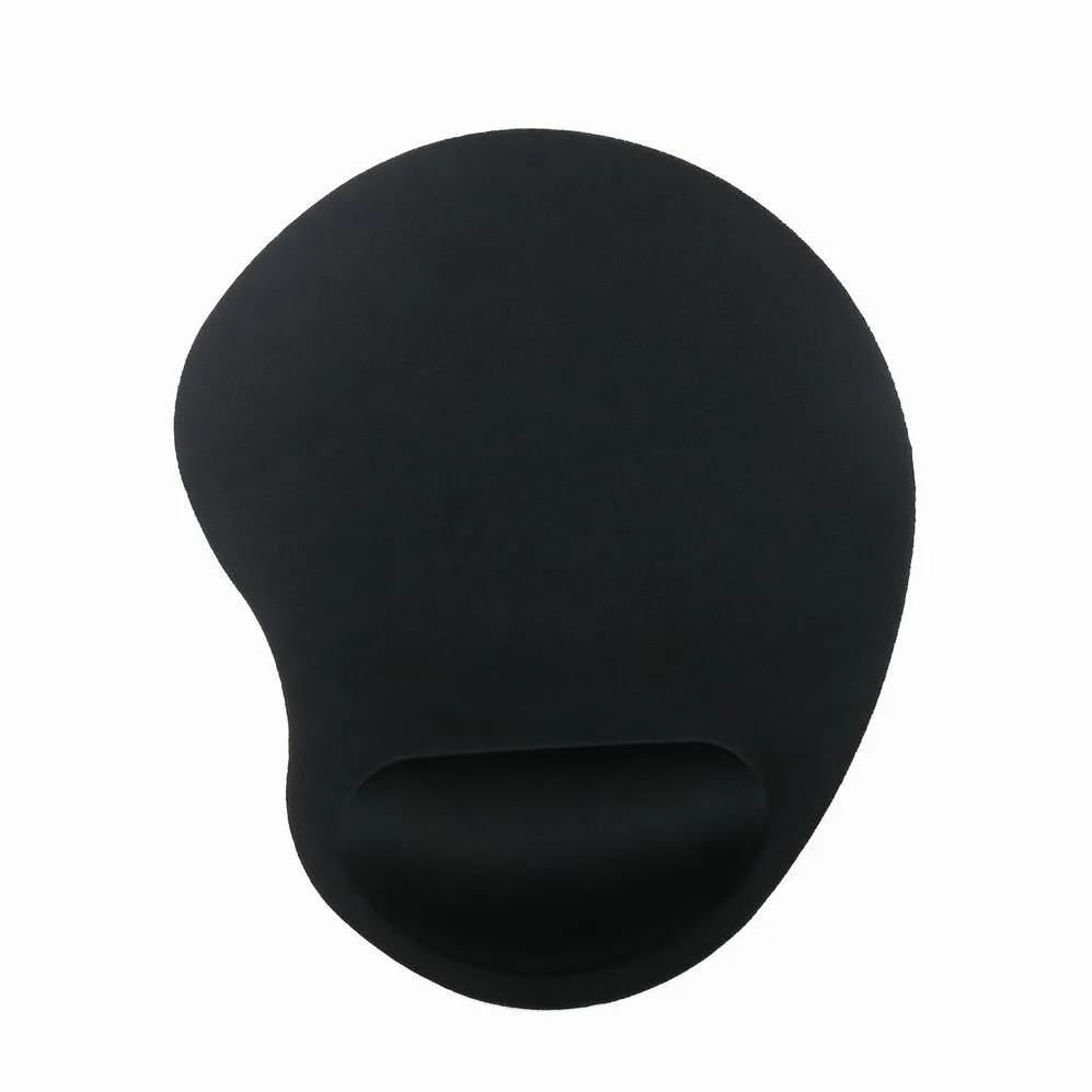 Mouse pad Gembird with soft wrist support black