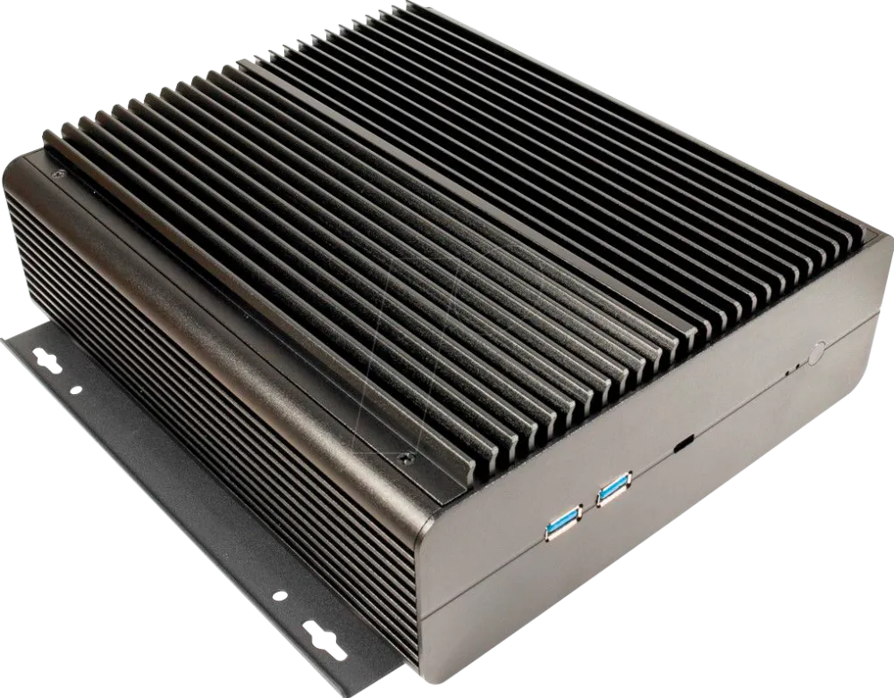Carcasa PC Inter-Tech Mini ITX IP-60 black 2xUSB 3.0 77x210x240mm