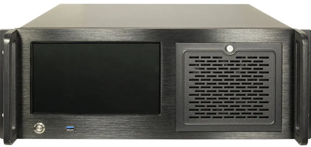 Rack Inter-Tech 48.3cm IPC 4U-4460TFT 4HE  SERVER Touchpanel 8,9"