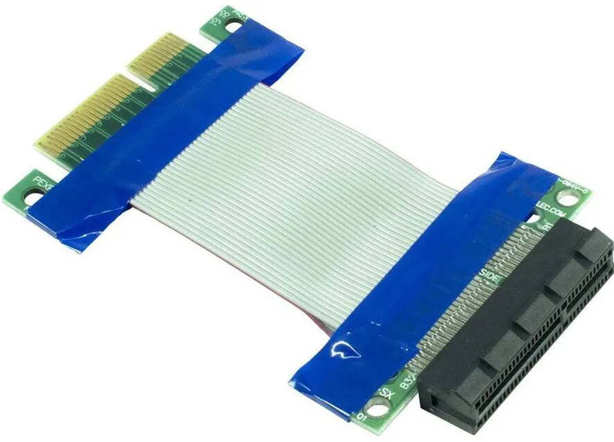 Adaptor Inter-Tech Riser Card Extender 5 cm PCIe x4 flexibel