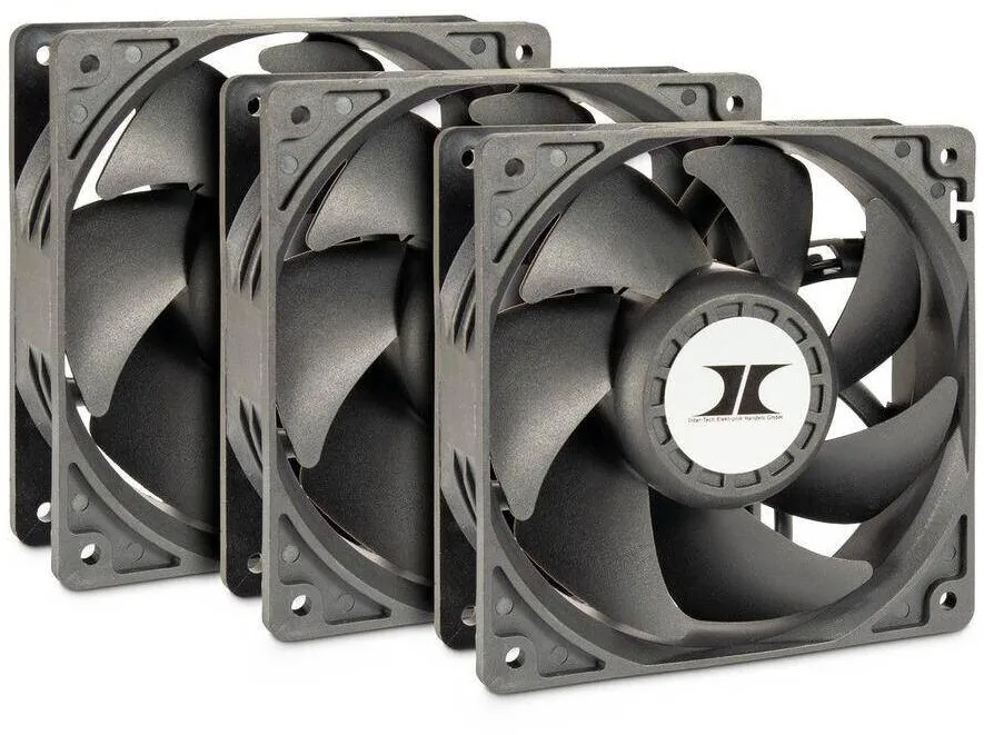 Accesoriu server Inter-Tech Ventilator 120*120*38 IPC Fan Set 3xVentilator 120mm