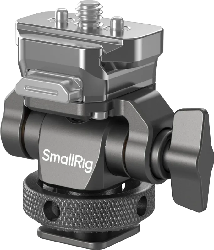 SmallRig 4888 HawkLock Quick Release Monitor Support with H21 Cold Shoe Mount