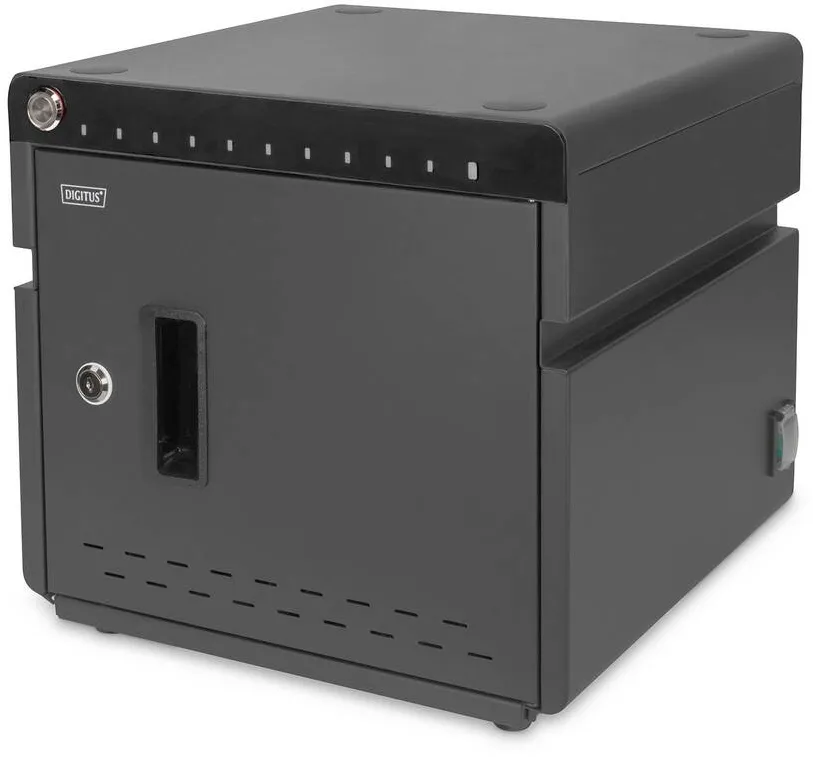 Rack Digitus Cabinet de incarcare mobil pentru notebook-uri/tablete pana la 14', Digitus, DN-45004