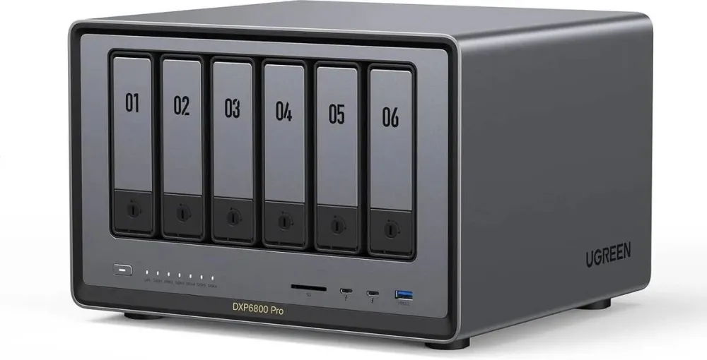 UGREEN  Network Attached Storage NAS DXP6800 Pro EU (Diskless)