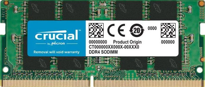 Memorie Laptop Crucial DDR4 - 8GB - 3200 - CL - 16 Retail, Single, TRAY (CT8G4SFRA32AT)