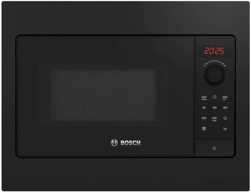 Cuptor cu Microunde BOSCH BFL523MB4, Built-in, 800W, 20L, Black