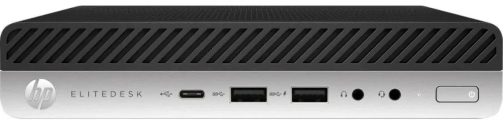 Sistem desktop HP Desktop PC HP EliteDesk 800 G4, Intel 8500T 6 C / 6 T, 2.1 GHz - 3.5 GHz, 16 GB RAM, 512 GB SSD, Intel Graphics, Windows 11 Pro