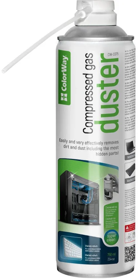 Solutie de curatare ColorWay Compressed gas Duster 750 ml