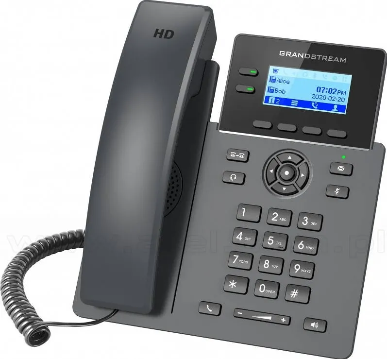 Telefon Fix Grandstream GRS TIP 2SIP 2xETH 10/100 POE GRP2602P