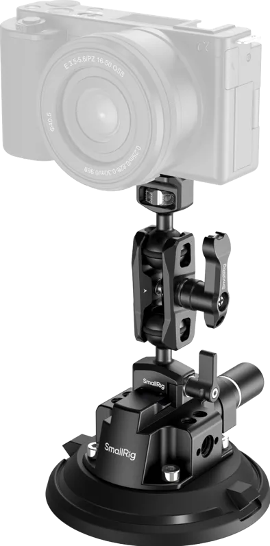 SmallRig 4236 4" Suction Cup Camera Mounting Support Kit for Vehicle Shooting