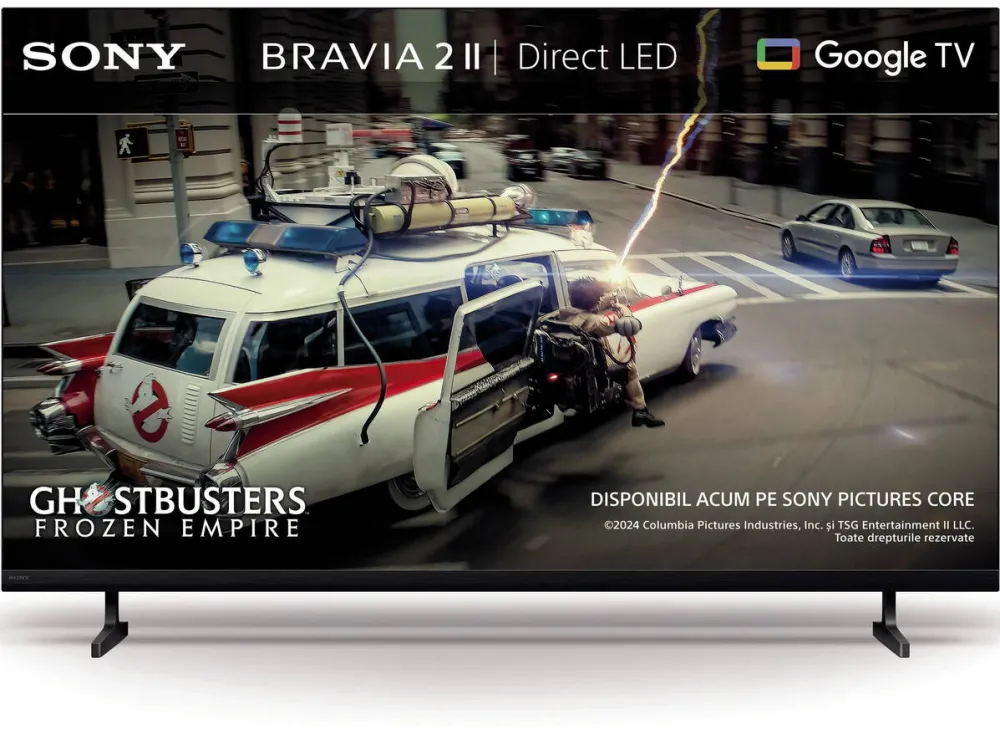Televizor Sony BRAVIA 2 II LED 65S25VM2, 164 cm, Smart Google TV, 4K Ultra HD, Clasa E (Model 2026)