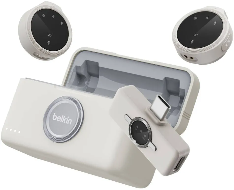 Microfon BELKIN fara fir Stage Dual + carcasa CTA003hqSA