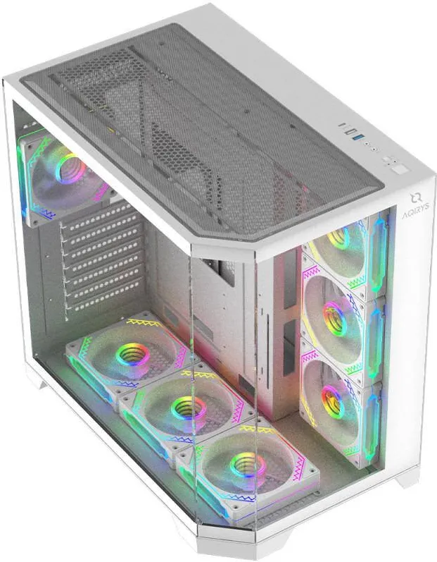 Carcasa PC AQIRYS Carcasa Aqirys Titan Midi Tower White