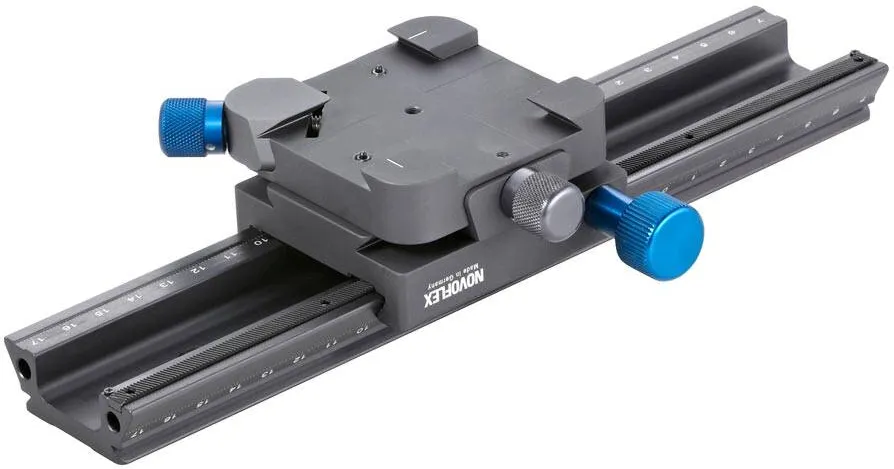 Novoflex Focusing Rack CASTEL XQ II + Q=MOUNT XD Quick Release