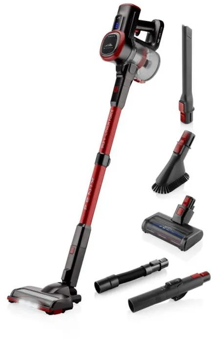 Aspirator ETA ETA223390000 Fenix Aspirator, Handstick, Cordless, Operating time 40 min, Grey/Red