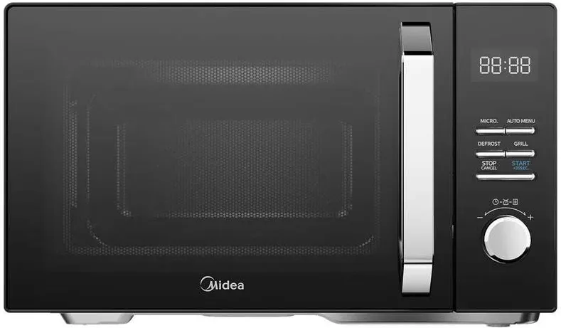 Cuptor cu Microunde Midea MAG25XF with grill, Oven 800 W, Grill 1000 W, 25 L, Black
