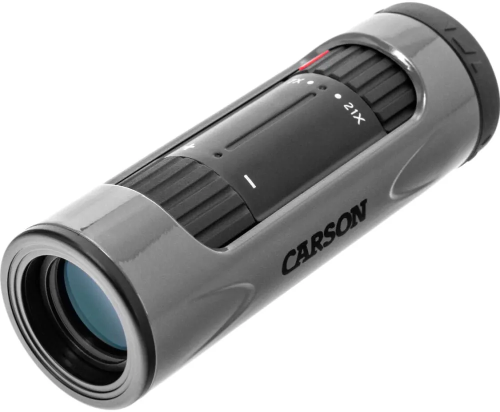 Carson Monocular Monozoom, 7-21x21, BAK-4, compact, 3.5x4x10cm