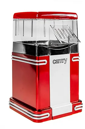 CAMRY Aparat pentru popcorn CR 4480 Fara ulei 1200W Rosu