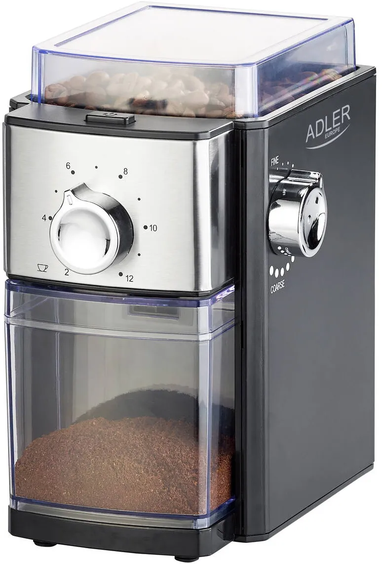 Rasnita Cafea Adler AD 4448 Burr, Black
