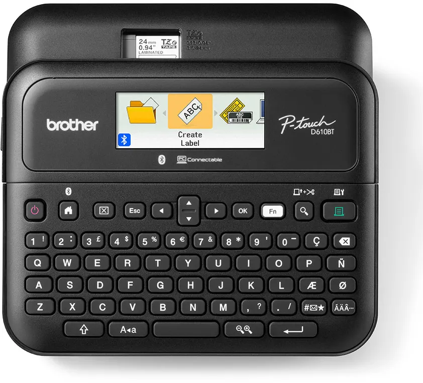 Imprimanta termica Brother PT-D610BT P-touch desktop label printer