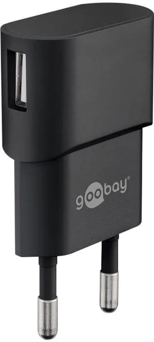 GOOBAY Goobay 44947 USB-A Charger (5 W), Black