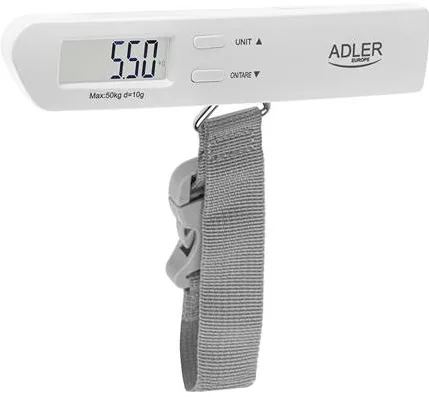 Adler CANTAR BAGAJ MAX 50KG AD 8191 ALB ADLER