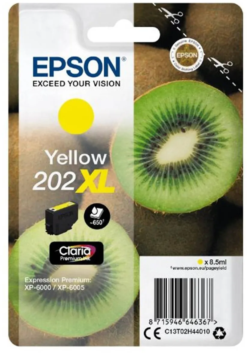 Cartus Imprimanta Epson Ink Epson singlepack 202XL yellow | 8,5ml | Claria premium