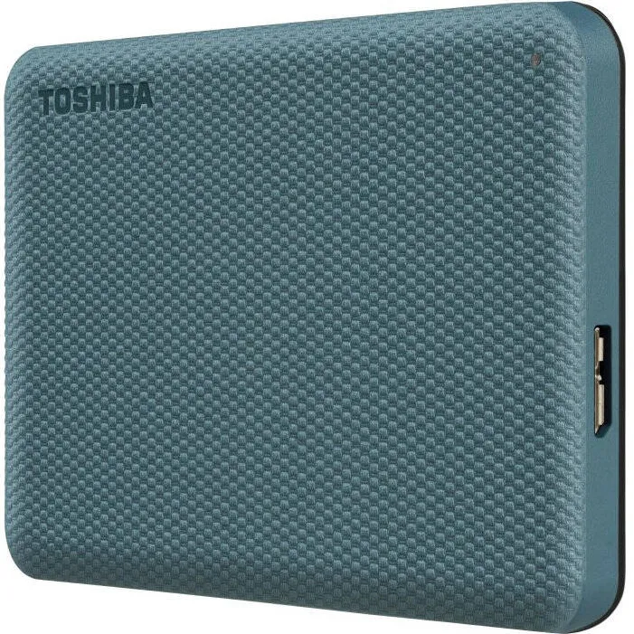 Hard Disk Extern Toshiba Canvio Advance 2TB, 2.5 inch, USB 3.2 Green