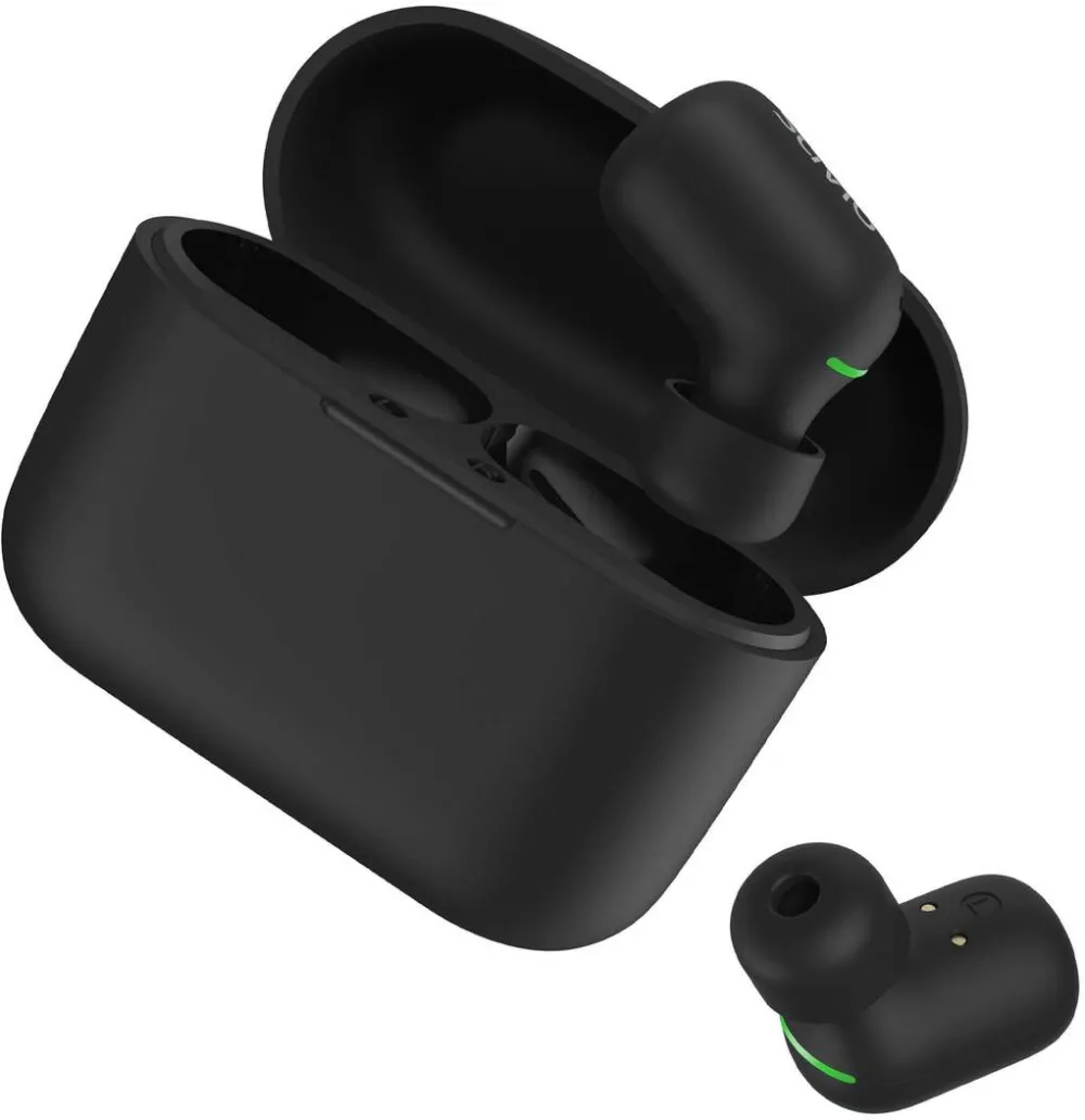 Casti Bluetooth SAVIO TWS-06, True Wireless, Bluetooth 5.0, Power Bank 1200 mAh, Black