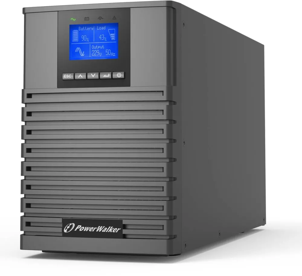 UPS PowerWalker VFI 1000 ICT IoT Double-conversion (Online) 1 kVA 1000 W 4 AC outlet(s)