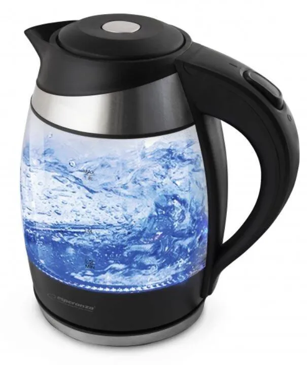 Esperanza Fierbator EKK009 Gullfoss, 1.8L, 2200W, Negru