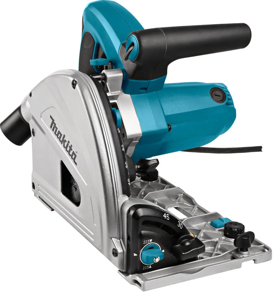 Makita SP6000J portable circular saw Black, Blue 16.5 cm 5800 RPM 1300 W