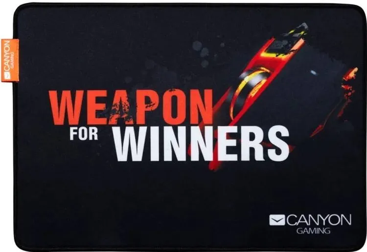 Mouse pad CANYON MP-8  "Weapon for Winners" 500x420mm Negru