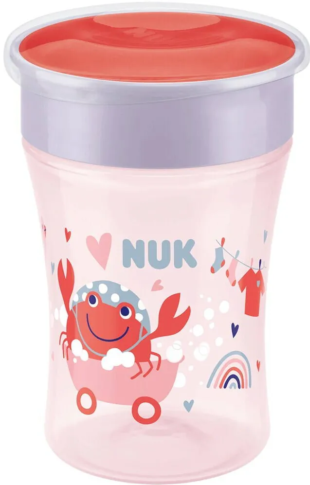 NUK Cana Magic 10255603, 8 luni+, 230ml, Roz